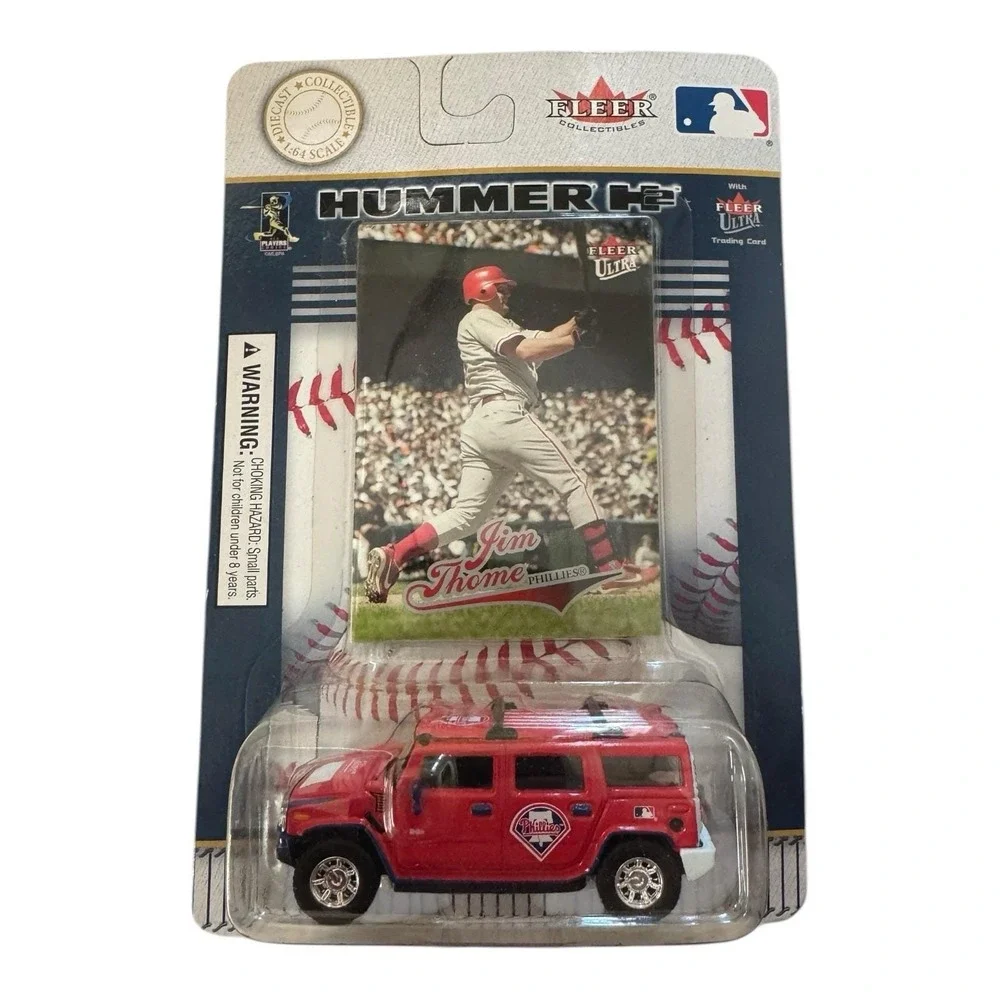 Jim Thome 2005 Hummer H2‎ Philadelphia  Phillies Fleer Die Cast 1/64